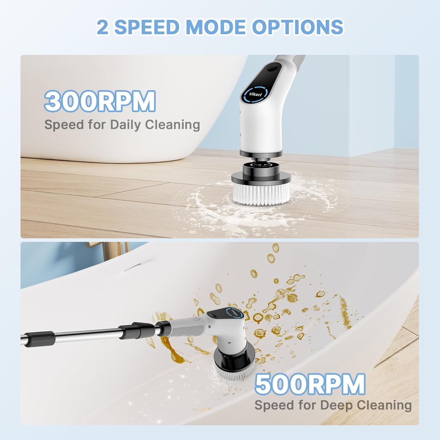 PowerClean Ultra 8-in-1 – Spazzola Elettrica Multifunzionale