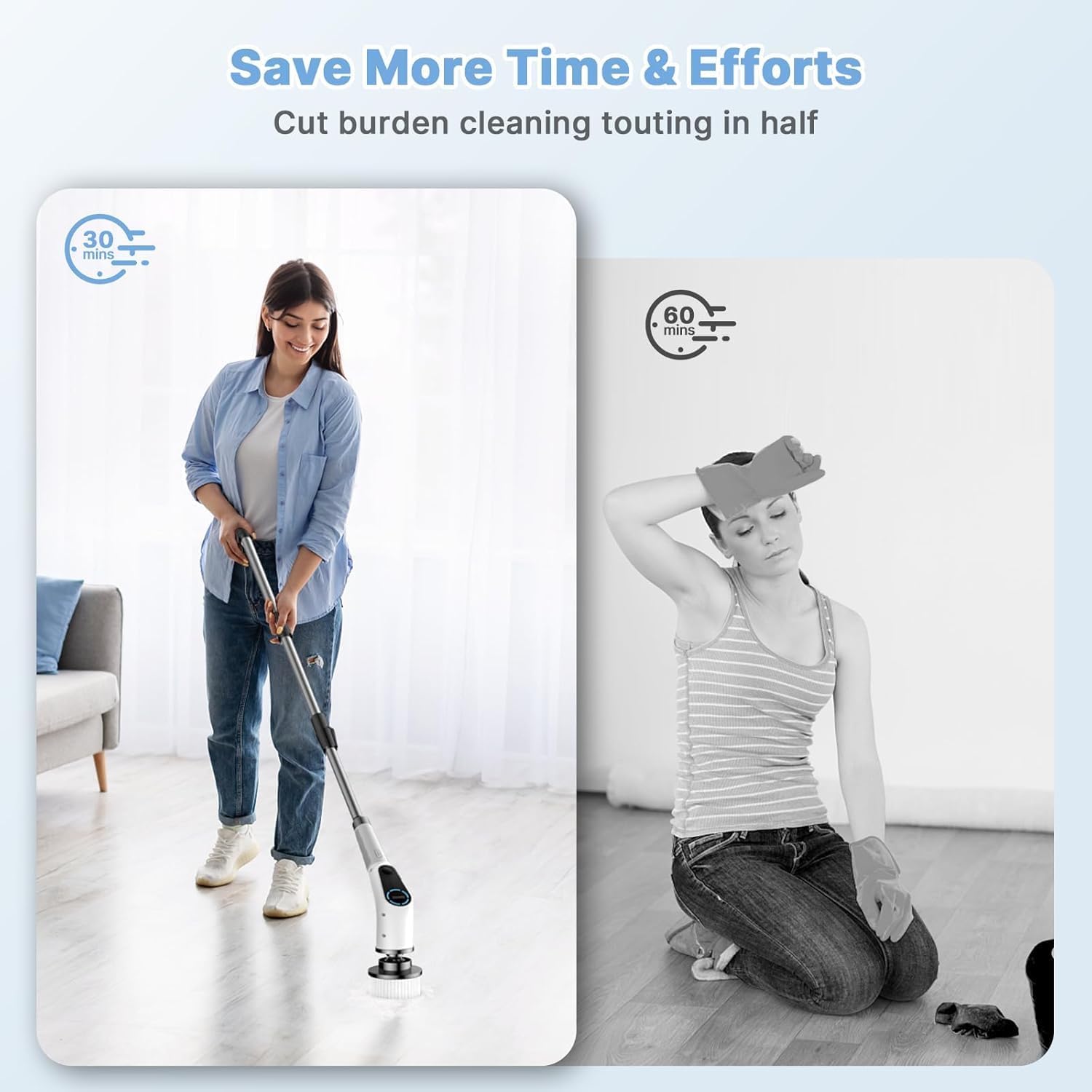 PowerClean Ultra 8-in-1 – Spazzola Elettrica Multifunzionale