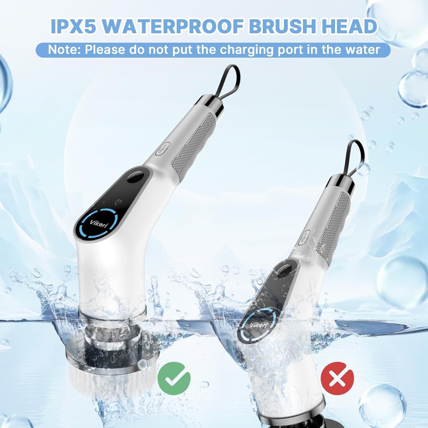 PowerClean Ultra 8-in-1 – Spazzola Elettrica Multifunzionale