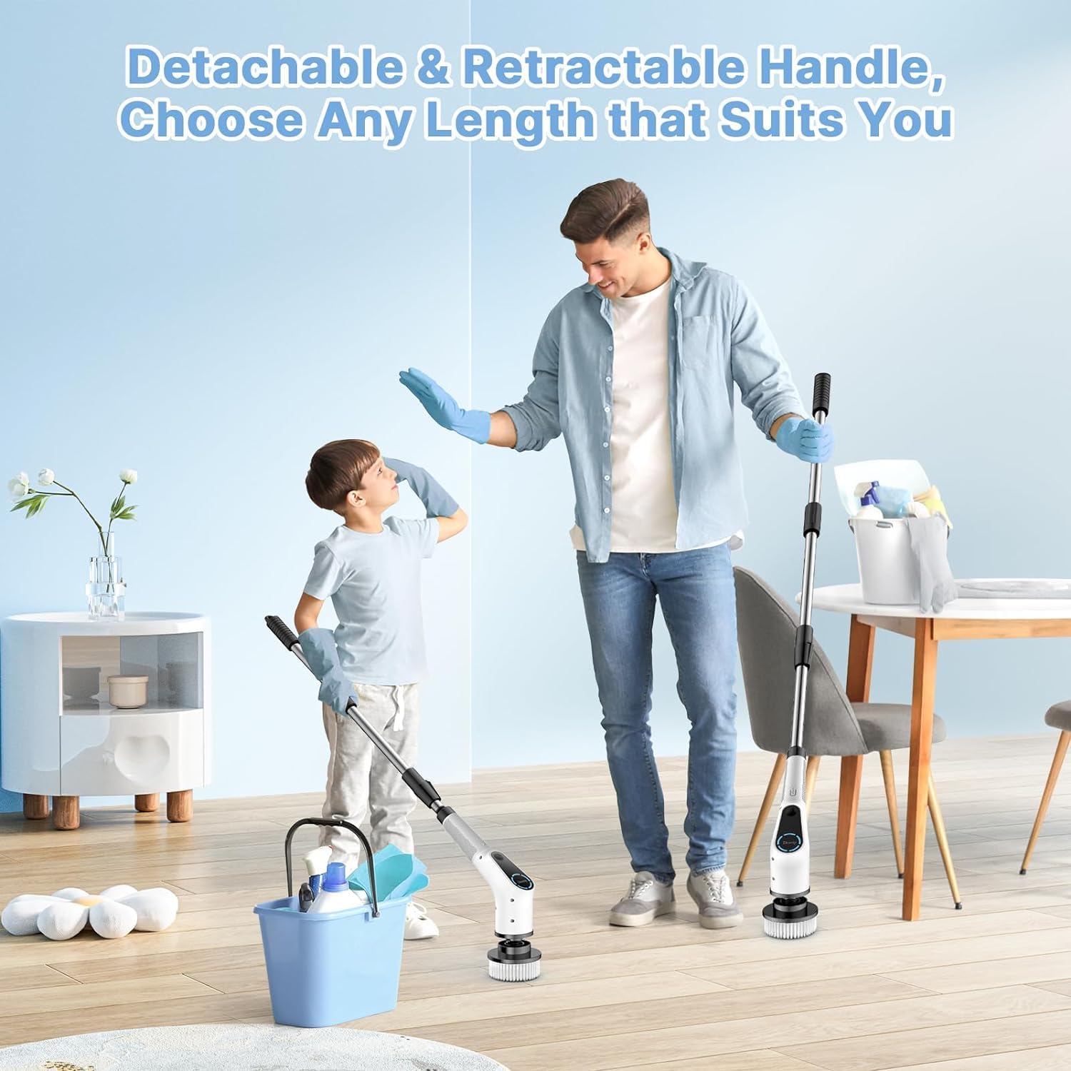 PowerClean Ultra 8-in-1 – Spazzola Elettrica Multifunzionale